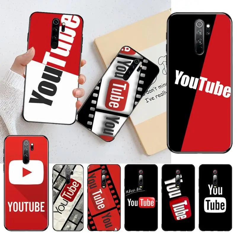 

HPCHCJHM youtubee Customer High Quality Phone Case for Redmi Note 8 8A 7 6 6A 5 5A 4 4X 4A Go Pro Plus Prime