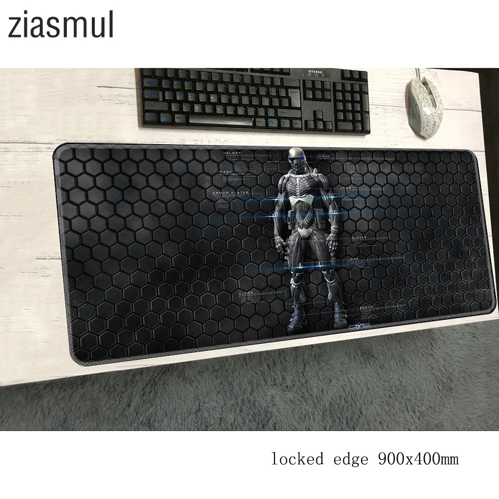 Коврик для мыши Crysis 900x400x3 мм esports mousepads лучший игровой коврик геймера locrkand большой
