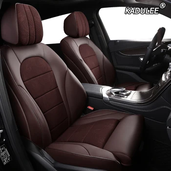 

KADULEE Custom Cloth car seat cover For JEEP Compass Wrangler Patriot Cherokee Grand Cherokee Commander Renegade car sears cover