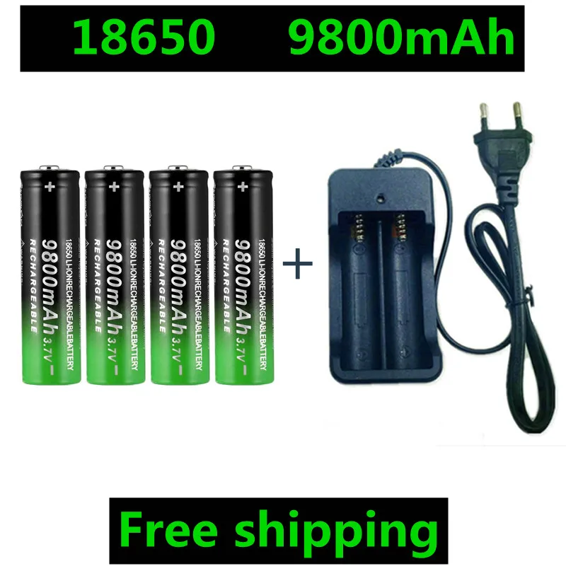 Batería 18650 3,7 V 2600mAh-3500mAh batería recargable de iones de litio de  capacidad completa linterna faro equipo médico - AliExpress