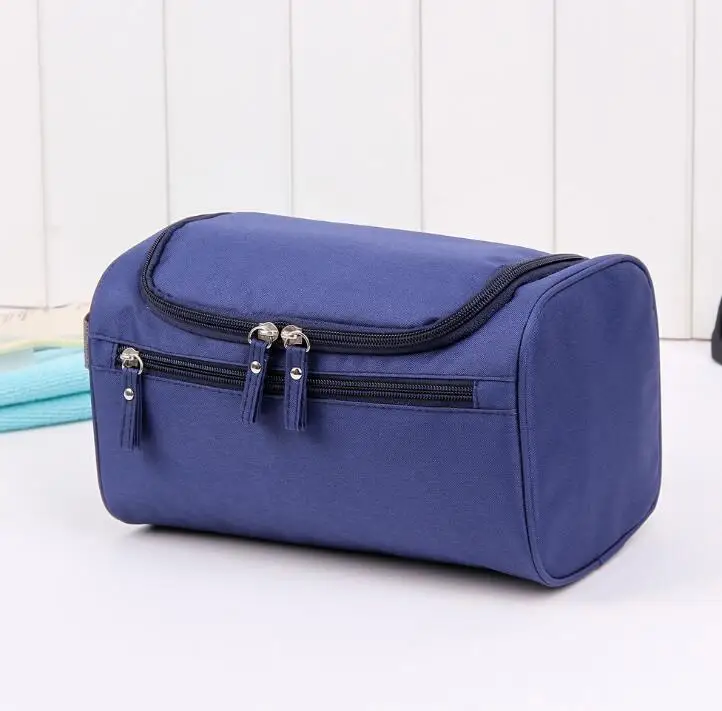 Darkblue UOSC косметичка для макияжа женские сумки мужские большие водонепроницаемые дорожные косметичка Органайзер чехол необходимое снятие макияжа туалетные дешевые сумки - Цвет: Darkblue