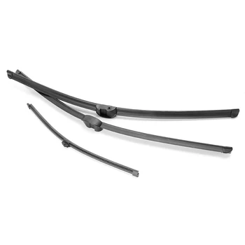 

3Pcs Car Window Windscreen Wiper Blades For VolkswagenTouareg 2010-2017 & For 2010-2014 Porche Cayenne Front & Rear