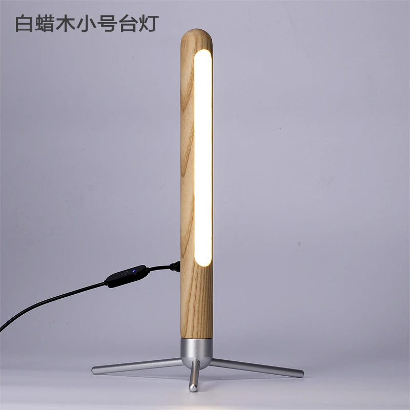 Nordic Minimalist Floor Lights Modern Wooden Floor Lamp Creative Personality Led Stand Light Living Room Bedroom Decor Luminaria - Цвет абажура: table lamp dia35cm A