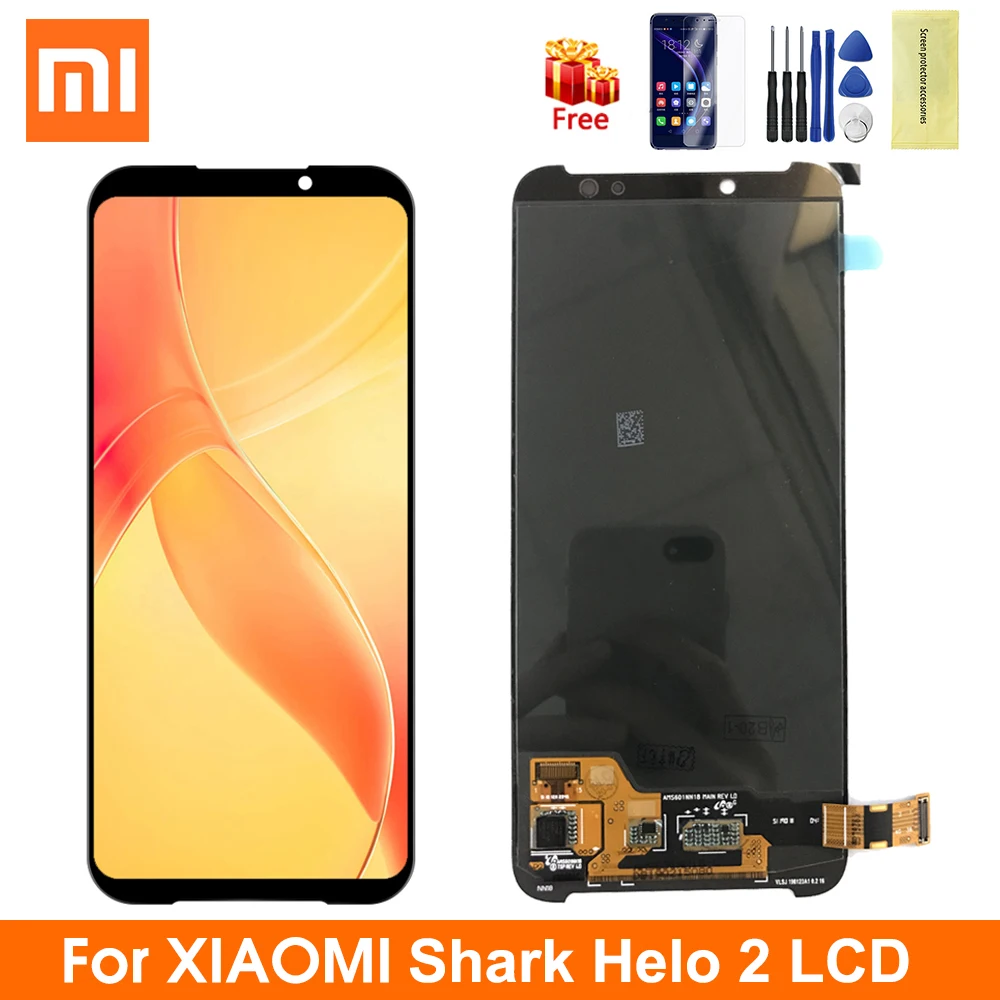ЖК дисплей для Xiaomi Black Shark Helo 2 сенсорный экран дигитайзер сборка Helo2 Замена