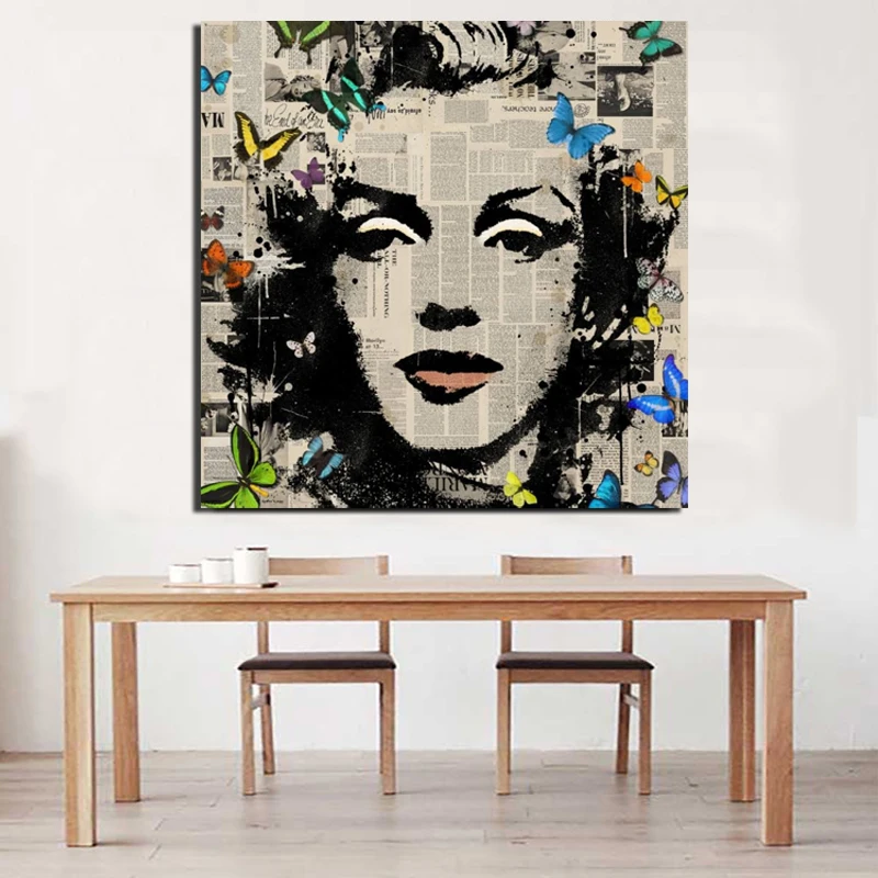 

Marilyn Monroe Avatar HD Wall Art Canvas Posters And Prints Canvas Painting Decorative Picture For Office Living Room Home Decor