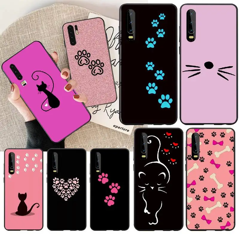 Мягкий черный чехол для Huawei P30 P20 P10 P9 P8 Mate 20 10 Pro Lite|Бамперы| |