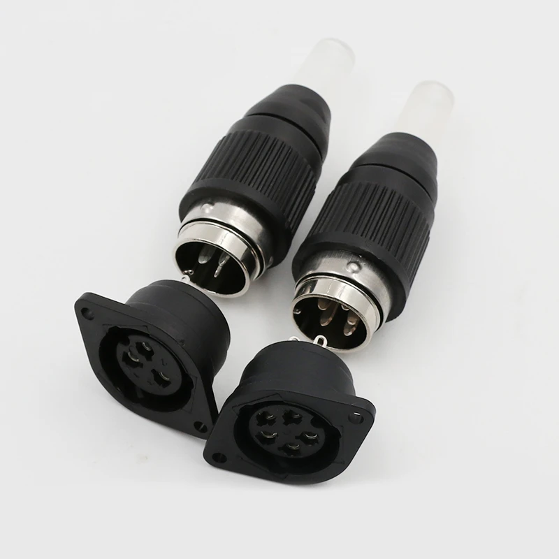 WT29 clavijas planas Redondas de Plástico, 3 polos, enchufe macho de aviación europeo, 10A corriente nominal, 3Pin 5Pin, adaptador de conector de alto voltaje|Conectores| - AliExpress