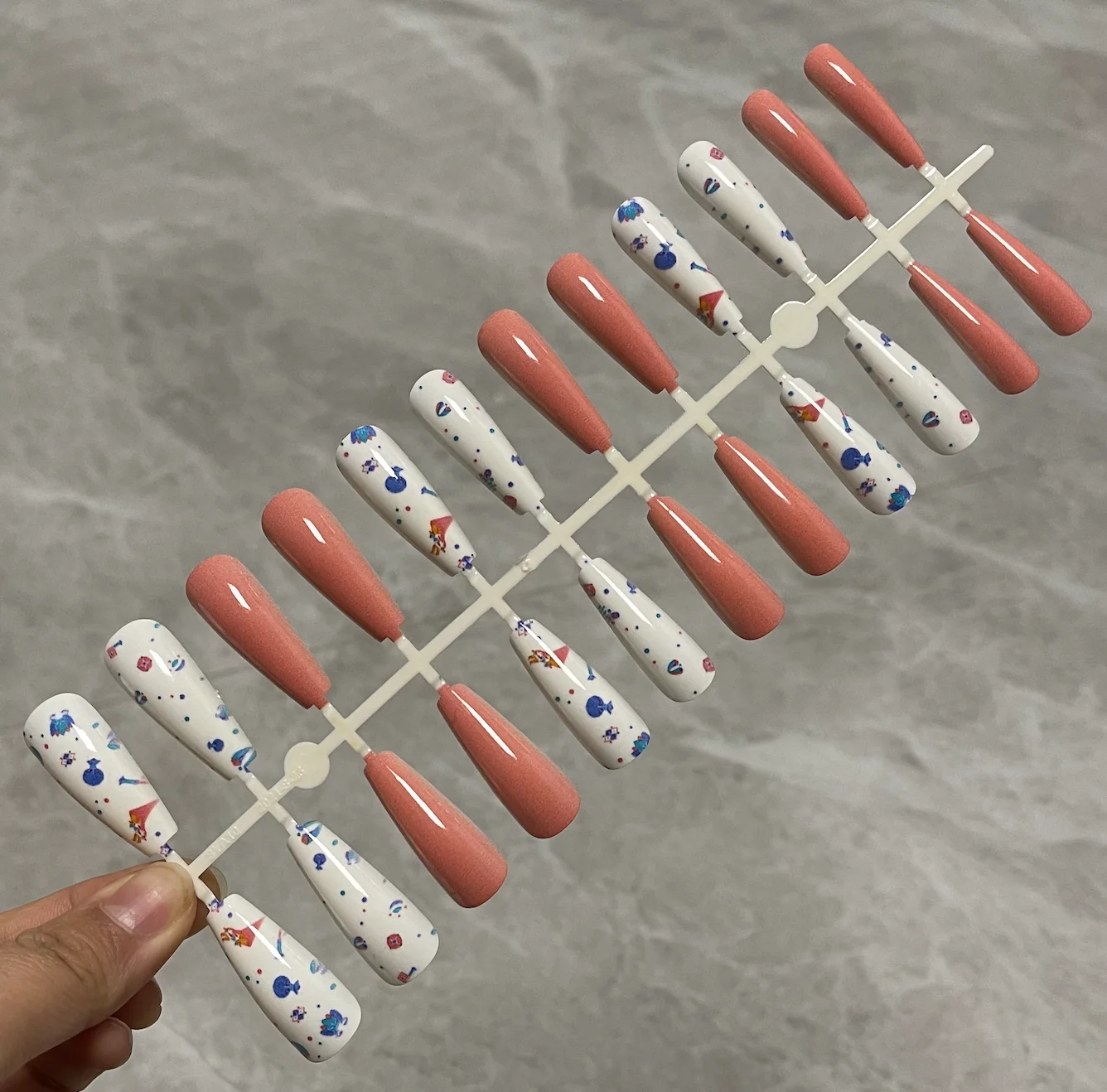 Long False Nails Tips