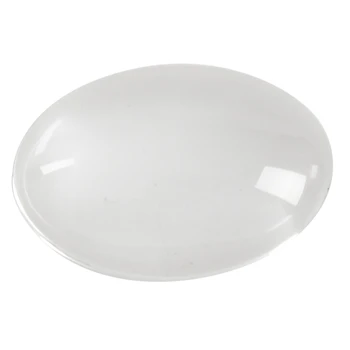 

30 Pcs Clear Oval Glass Embellishment Findings For Cabochon Setting DIY 25x18mm