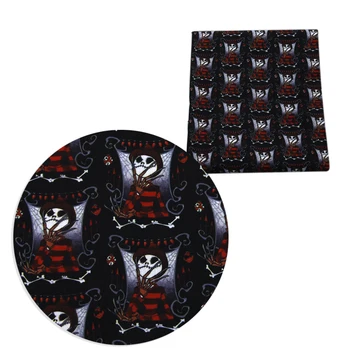 

50*140CM Halloween Printed Polyester cotton fabric for Baby Cloth Dress Children Home Textile Sewing Tilda Doll,c11505