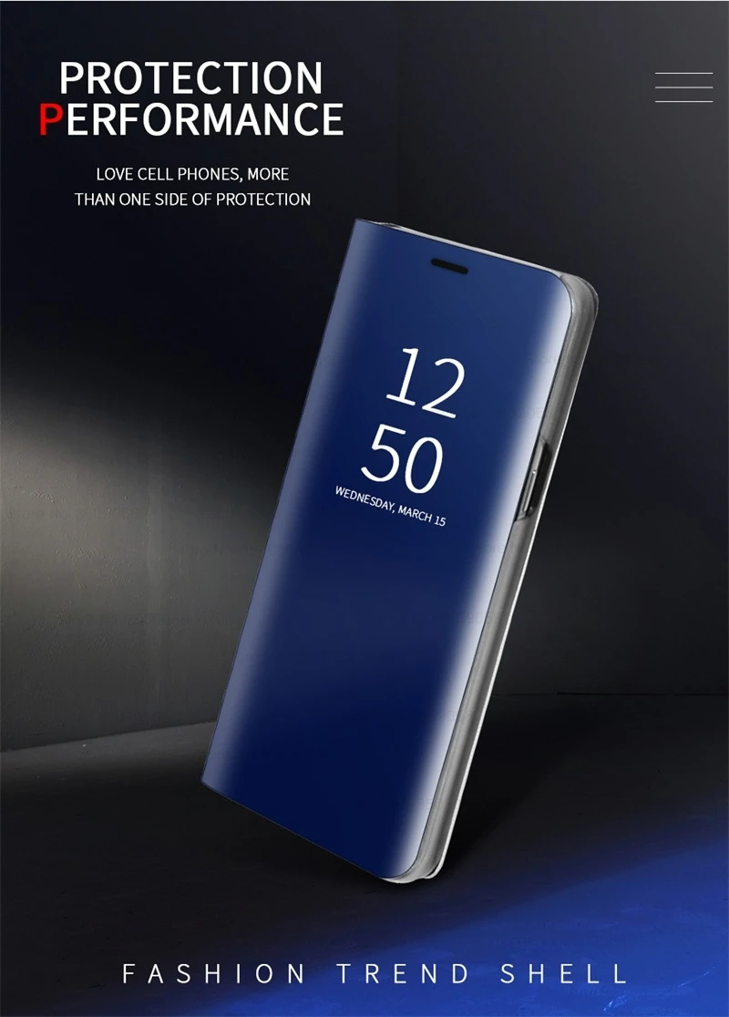 Dành Cho Samsung S22 Cực Ốp Lưng Thông Minh Gương Từ Đứng Lật Nắp Lưng Điện Thoại Cho Samsungs22 Galaxy S22ultra S 22 Cực S22 + 5G Coque samsung silicone