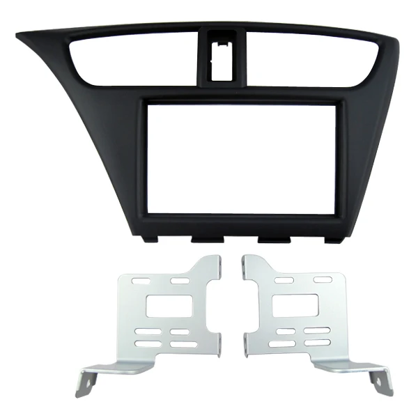 Двойная Din автомобильная панель Fascia для Honda Civic Hatchback 2012 + (левое колесо) комплект