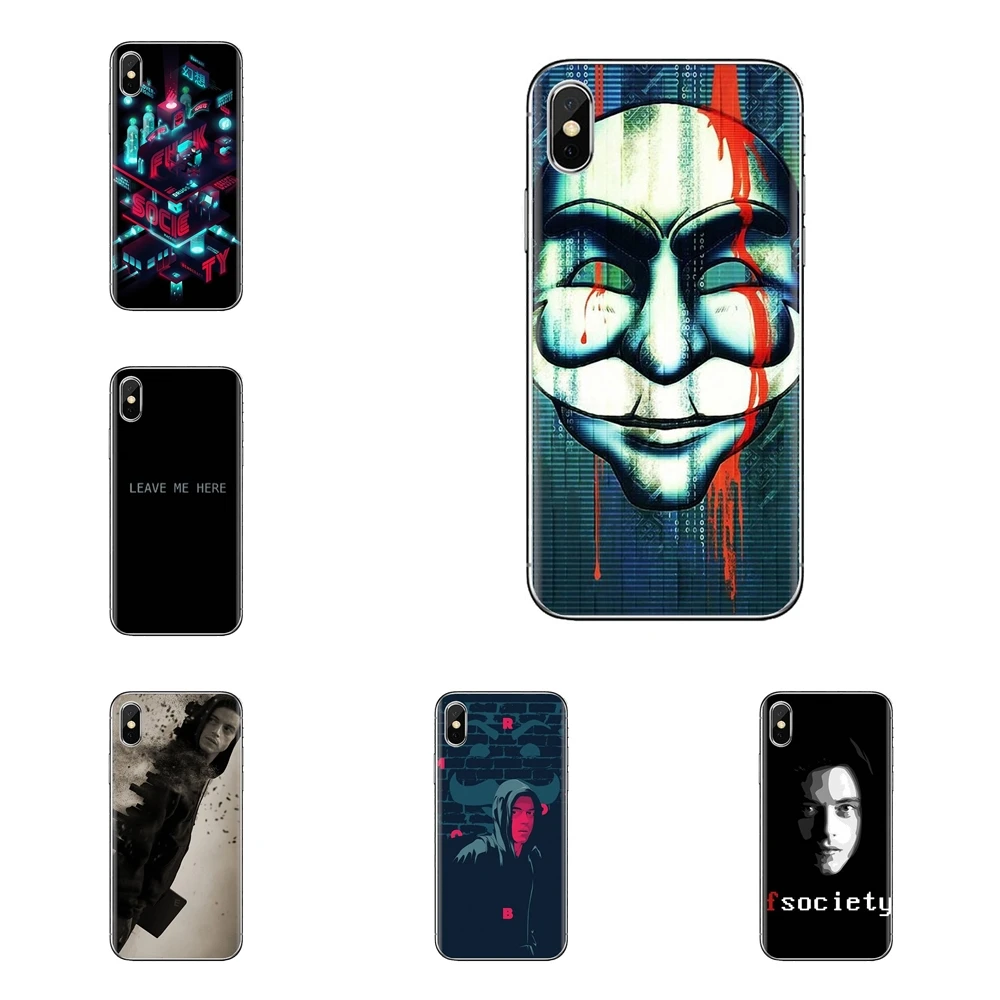 Г-н Робот ТВ шоу Эллиот олдерсон силиконовый чехол для телефона samsung Galaxy S3 S4 S5 Mini S6