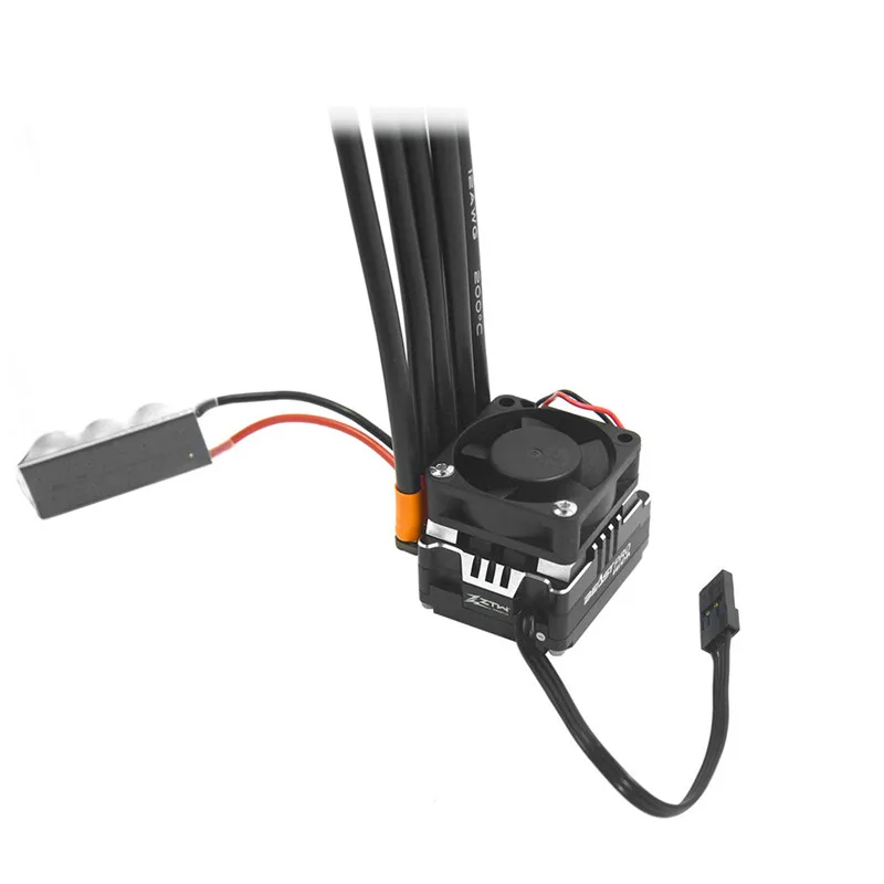 ZTW Beast PRO 160A V4 программируемый бесщеточный ESC Полный алюминиевый корпус водонепроницаемый регулятор скорости для 1/10 RC автомобиля