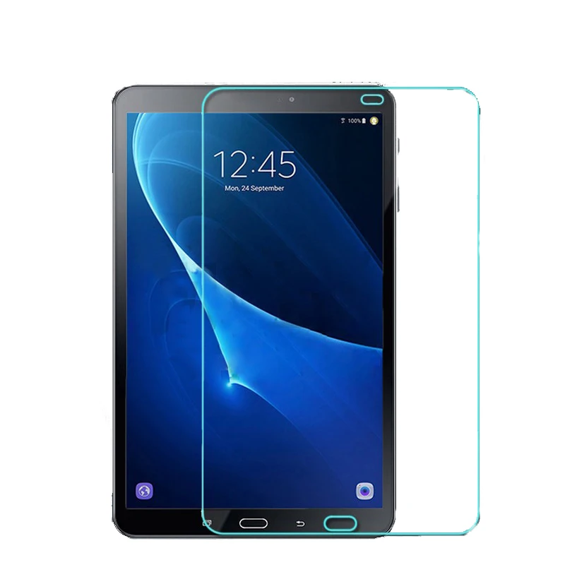 Screen Protector For Samsung Galaxy Tab A 10.1 2019 10.5 2018 9D Curved Edge Tempered Glass Film Skin For Galaxy Tab S5e S4 S6