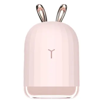 

Creative Cartoon USB Humidifier Mini Air Humidifier with Colorful LED Light Essential Oil Diffuser for Home Office