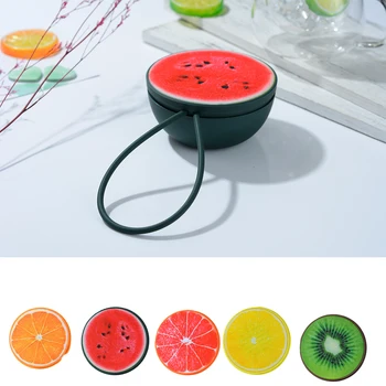 

Portable Bluetooth Round Speaker TF Card Wireless Outdoor Fuite Shape ABS Sound Box Mini Subwoofer