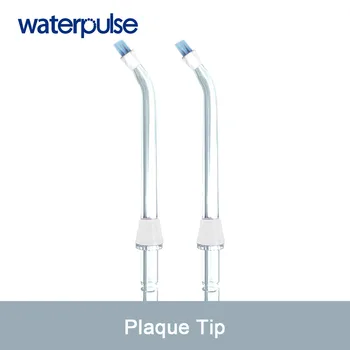 

Waterpulse 2-pack Replacement Plaque Tips for Oral Irrigators Water Flosser Nozzle Jet Tip Head of Dental Flosser Accessories