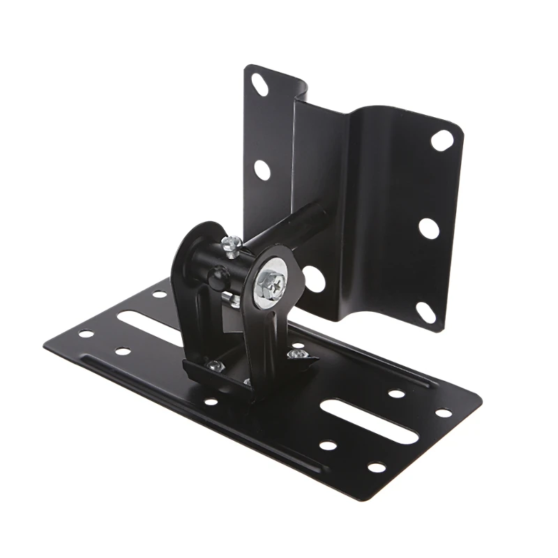 Universal Home Theater Steel Adjustable Speaker Ceiling Wall Mount Brackets LX9A