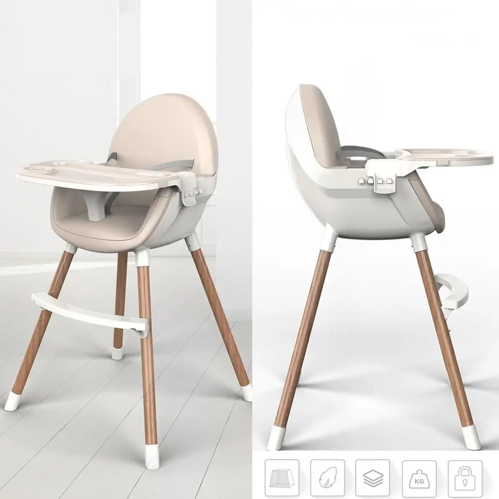 Kidlove 2-in-1 Children Multi-function Baby Dining Chair Foldable Portable Baby Chair Seat