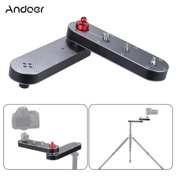 

Andoer GT-V70 Portable Camera Slider with Panning and Linear Motion Extends Up to Distance for GoPro Action Cameras