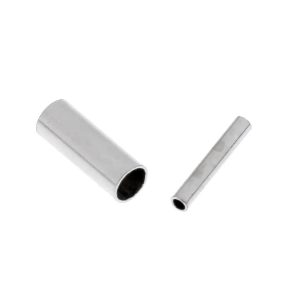 100pcs High Strength Single Crimp Connector Crimping Loop Sleeve Tool