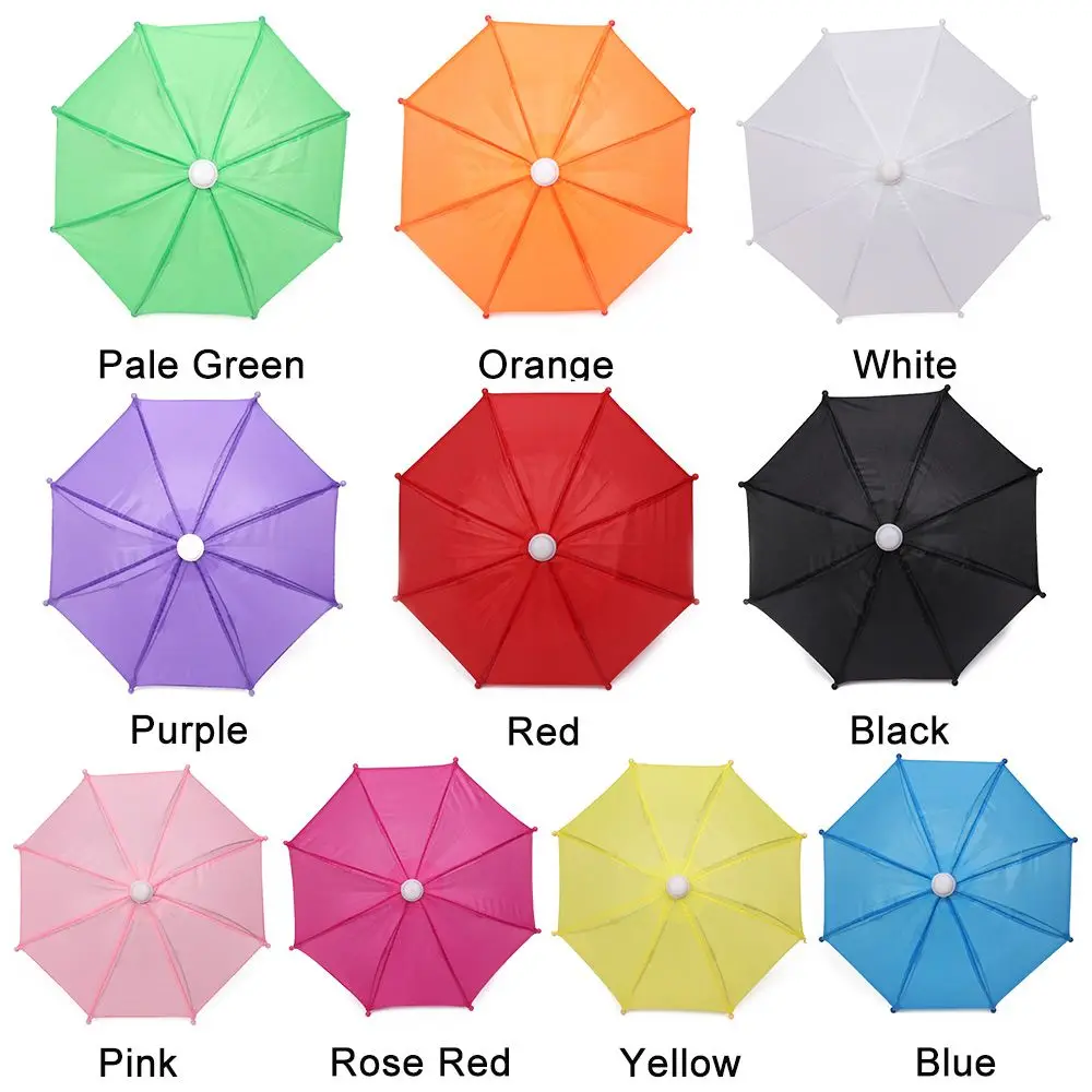Miniature Doll Umbrella Toy - Charming Accessory & Birthday Gift