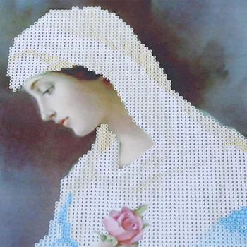 

30 x 40cm DIY Diamond Painting Cross Stitch Needlework Diamond Embroidery Round Crystal Resin Diamond Picture Mosaic Religiou