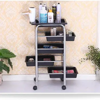 

Special offer Hairdressing Stroller Hair Salon Trolley Hairdressing Tool Car Beauty Cart Barber Shop Stroller Salon Bar