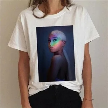 

Women ARIANA Print T Shirt Femme 2020 Summer Ulzzang Vintage Harajuku Tshirt Girl 90s Graphic T-shirt,Drop Ship