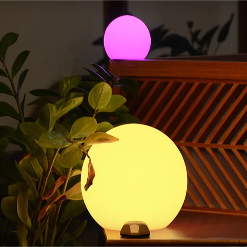 Outdoor Waterproof LED Garden Sphere Lights Color Changing Decoration Lamps with Remote Control Home Decor Solor Light Outdoors commercial event decoration color changing inflatable led decoration outdoor lighting inflatable pillar with led light for pub