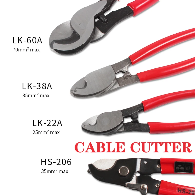 herramienta manual para cortar cables de cobre y aluminio, diseño alemán de mm2, no cortar acero o alambre de acero - AliExpress