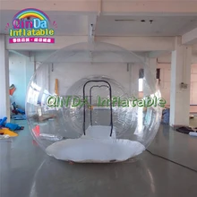 Домик воздушный шар открытый дом кемпинг прозрачный надувной igloo палатка igloo купол пузырь палатка