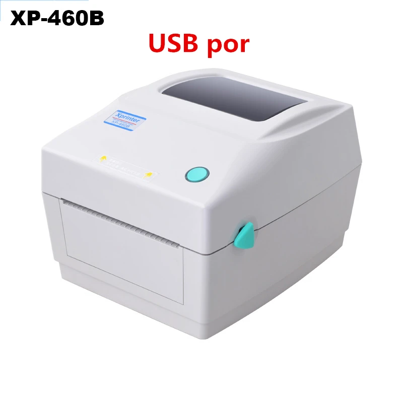 canon pocket printer Xprinter 25mm-108mm Thermal Barcode Printer Thermal Label Printer Shipping Label Printe Support QR Code For Express xp-460B bluetooth small printer Printers