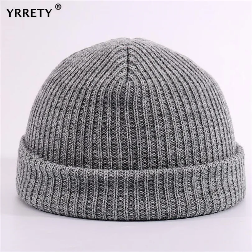 YRRETY шапки без козырьков шапка в стиле хип-хоп шапка с черепом уличная вязаная шапка для женщин и мужчин акриловая унисекс Повседневная