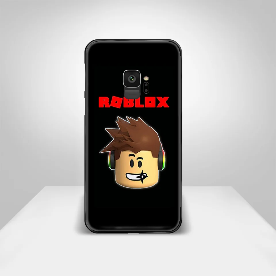 Popular Game Roblox Logo Phone Case Cover Hull For Samsung Galaxy S 6 7 8 9 10 E 20 Edge Uitra Note 8 9 10 Plus Black Coque 3d Phone Case Covers Aliexpress - boya turk roblox