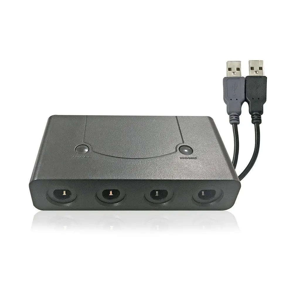 

3 in 1 Gamepad Adapter Switch Adapter GC to PC Controller USB Converter with HOME and TURBO functions for Nintend