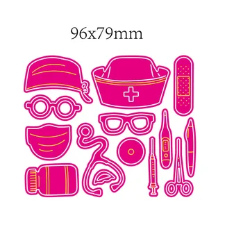 

Doctor Celebration New Christmas Cutting Dies Metal Fustelle Metalliche Per Scrapbooking Die Cuts For Paper Crafting