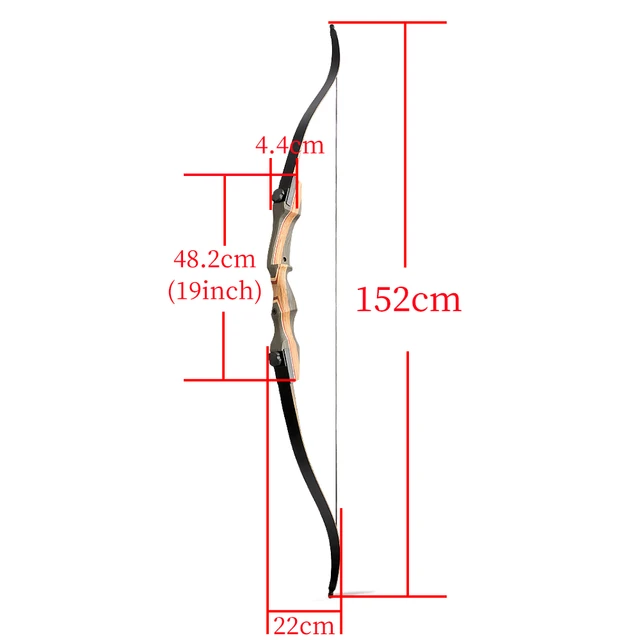 Juego de arco recurvo y Flecha de caza para adultos, juego de práctica de  tiro con arco largo de 60 pulgadas, con 6 flechas de fibra de vidrio -  AliExpress