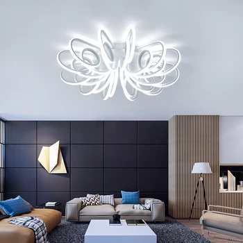 

NEW Modern LED Chandeliers for Living Room Bedroom Diningroom Fixture Chandelier Ceiling Lamp Dimming Home Lighting Luminarias