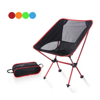 

Newly Portable Ultralight Folding Chair With Storage Bag Aluminum Alloy Oxford Chairs For Outdoor Sport Camping Hiking Fishing S