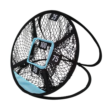 

Indoor Outdoor Easy Net Batting Training Aids Chipping Swing Hitting Practice Foldable Equipment Golf Accessory Pitching Cage