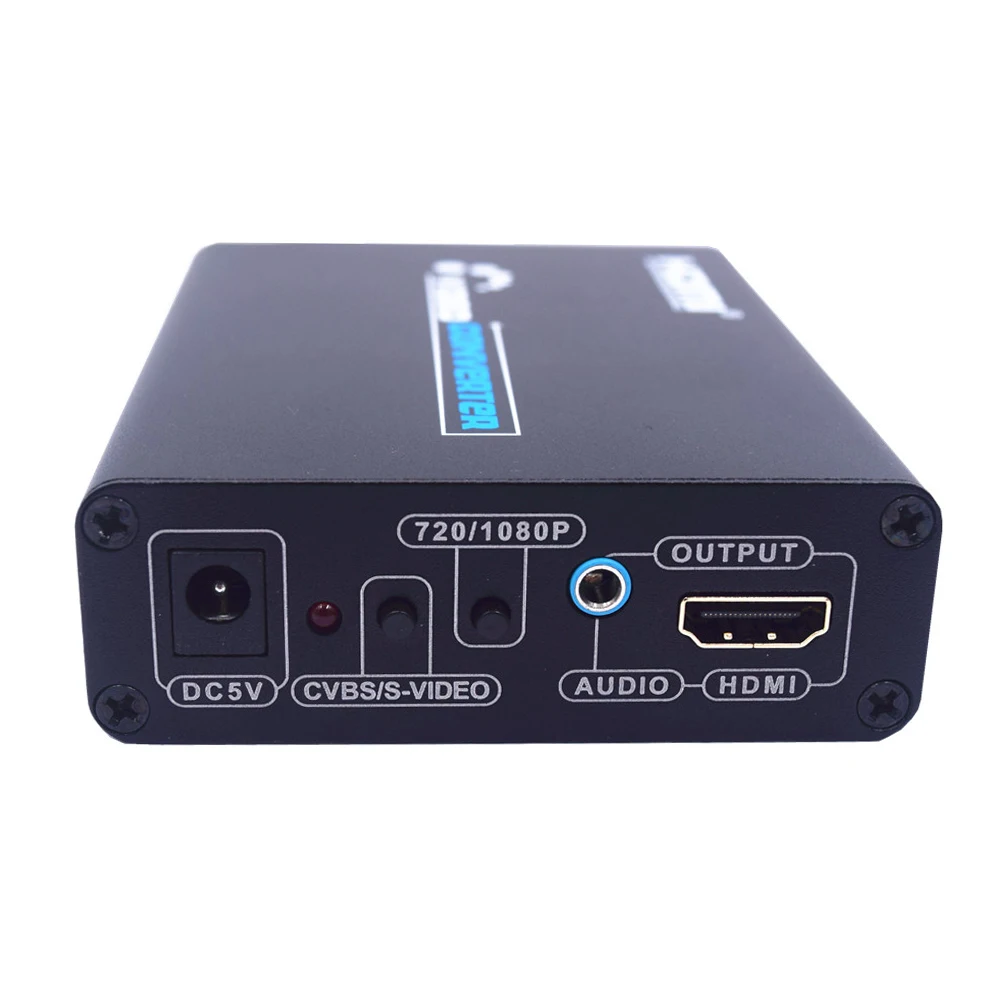 HDMI в композитный 3RCA AV S-Video R/L аудио видео конвертер адаптер DAC поддержка 720 P/1080 P+ RCA/S-Video кабель Xbox конвертер