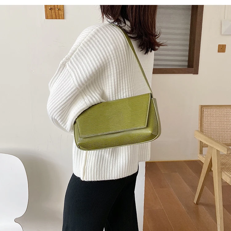 IVog New Arrival Everyday Female Small Black Messenger Crossbody Handbag Leather gg Fashion Hand Bags for Women