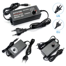 Alimentation électrique réglable universelle, AC 100V 240V à DC 3V 12V 3V 24V 9V 24V 1 24V 24V 36V 1A 2A 3A 5A adaptateur pour CCTV/bande LED 