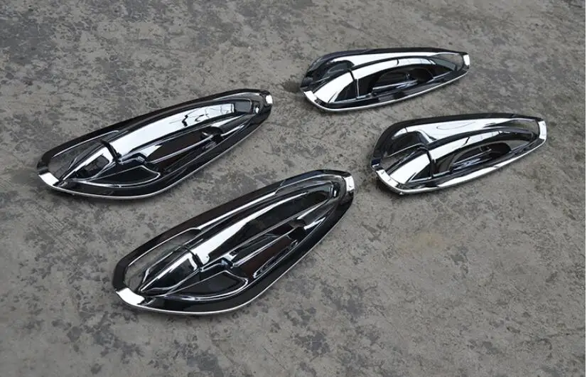 Подходит для Ford Fusion Mondeo хромированные дверные ручки крышки+ Чаша отделка вкладыша декоративный чашки литая накладка 2in1 2013