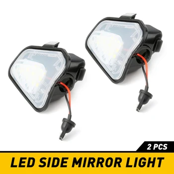 

AUXITO Error Free LED Side Mirror Lights Accessories for VW Passat CC EOS Scirocco Santana LED Courtesy Light Super Bright Lamp
