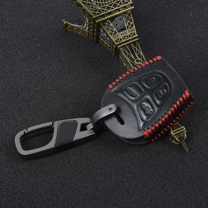 

Key Case Cover Car For SAAB 9-3 93 2003~2009 Dust Leather Protector Replacement