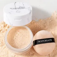 Макияж Свободная Настройка макияж пудра 3 цвета рассыпчатая пудра для макияжа лица Водонепроницаемый рассыпчатая пудра кожи отделка порошок