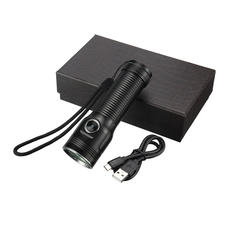 XANES XD-FL7 25 Вт 2500лм 500 м 5 режимов Мощный 26650 фонарик USB Перезаряжаемый Светодиодный прожектор для кемпинга фонарь для поиска фонарь